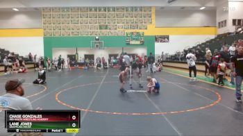 55 lbs Round 1 - Chase Gonzales, Mid-South Wrestling Academy vs Lane Jones, Grappling House