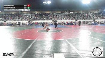 118 lbs Consi Of 32 #2 - Brody Scott, Sulphur vs Jeremiah Rojo, Altus JH