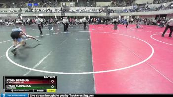 119 lbs Semifinal - Ryker Schingeck, Wisconsin vs Ayden Bergman, DC Elite Wrestling