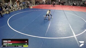 80 lbs Semis (4 Team) - Owen Wiger, Sartell vs Derek Fier, Minneota