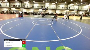 118B lbs Rr Rnd 1 - Ellis Kirsch, Capital Wrestling Club/blair Academy vs Jack Baron, Grit Mat Club/germantown Academy