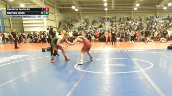 170 lbs Quarterfinal - Brandon Pantaleo, FL vs Braylen Yates, NC