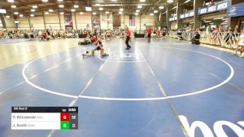 60 lbs Rr Rnd 2 - Peyton Wilczewski, Ragin Raisins Concord vs Javon Smith, Camp Reynolds Wrestling Club