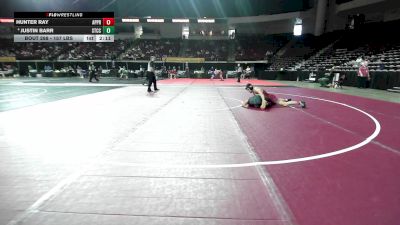 157 lbs Round Of 32 - Hunter Ray, Apprentice vs Justin Barr, Springfield Tech