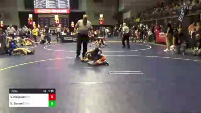 70 lbs Consy 2 - Vito Naljayan, Bishop McCort vs Silas Bennett, Athens