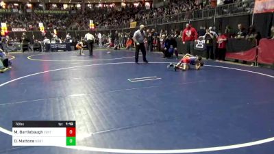 70 lbs Consy 2 - Max Bartlebaugh, Central Dauphin vs Dante Mattone, North Allegheny