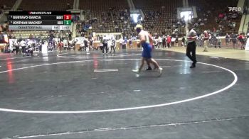 5A 215 lbs Quarterfinal - Jonthan Mackey, Beauregard HS vs Gustavo Garcia, Montevallo