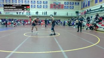 184 lbs Cons. Round 2 - Matteo Monteiro Furtado Tresse, Umpqua Community College vs Carlos Mendez, Simpson (Calif.)