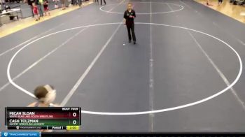 70 lbs Round 1 - Micah Sloan, White Bear Lake Youth Wrestling vs Cash Tolzman, Summit Wrestling Academy