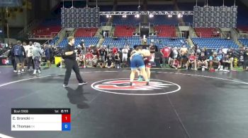 285 lbs Cons 4 - Cameron Groncki, New York vs Richard Thomas, Oklahoma