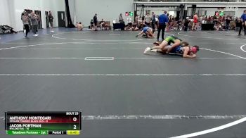 126 lbs Round 6 (8 Team) - Anthony Montegari, Steller Trained Black Sun vs Jacob Portman, Myland WA