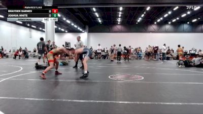 141 lbs Semifinal - Brayden Barnes, Woodland Wrestling vs Joshua White, Roundtree Wrestling Academy