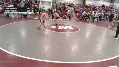 154-158 lbs Round 1 - Dagon Abeyta, Kelly Walsh vs Tobin Phillips, Wellington