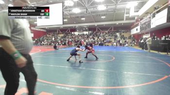 115 lbs Cons. Round 5 - Waylon Shaw, Fortuna vs Jonathan Dickerson, Arroyo