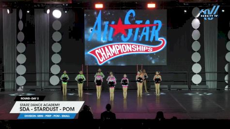 Starz Dance Academy - SDA - Stardust - Pom [2025 Mini - Prep - Pom - Small Day 2] 2025 ASCS Dance Grand Nationals & Cheer Showdown