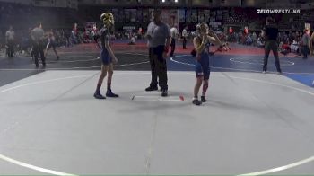 77 lbs Consolation - Xavier Newsome-Gonzales, New Mexico Beast vs Daryn Leon, Brawley Gladiators