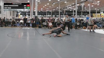 162 lbs Semifinal - Lukas Katsigiannis, Team Shutt Garnett Trained - HSC vs Joey Ruiz, Ruthless - HSC