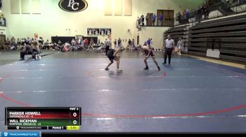 138 lbs Round 2 (8 Team) - Will Rickman, Mortimer Jordan HS vs Parker Howell, Gardendale Hs