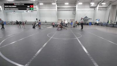 76 lbs Round 6 (8 Team) - Royce Marshall, Mat Assassins Red vs Pete Palumbo, Savage WA