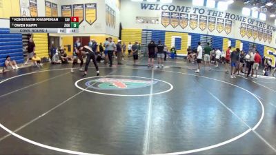 165 lbs Cons. Round 4 - Konstantin Khaspekian, Caveman vs Owen Nappi, North Port HIgh School