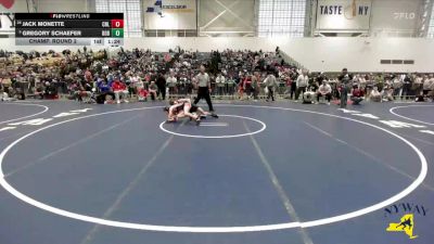 116 lbs Champ. Round 2 - Gregory Schaefer, Deep Roots Wrestling Club vs Jack Monette, Club Not Listed