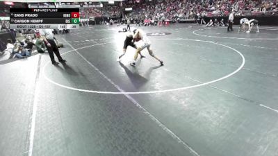 D1-157 lbs Cons. Semi - Eans Prado, Kettle Moraine vs Carson Kempf, D.C. Everest