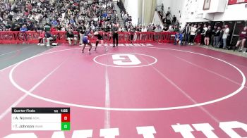 145 lbs Quarterfinal - Angie Nommi, Ashland vs Tessa Johnson, Mansfield