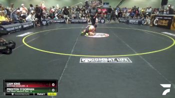 52 lbs Finals (8 Team) - Liam King, Backyard Brawlers vs Preston O`Gorman, The Funky Singlets Teal