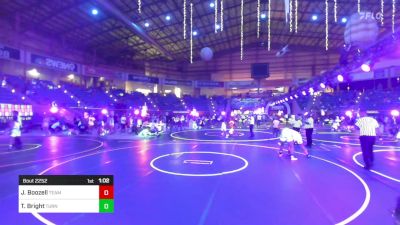 145 lbs Semifinal - Jordynn Boozell, Team Garcia vs Teagan Bright, Turner WC