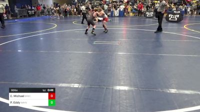 90 lbs Round Of 16 - Cecilia Michael, Brecksville vs Parker Eddy, Waynesburg Central