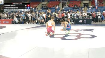 113 lbs Champ. Rd Of 16 - Rowdy Angst, Missouri vs Traevon Ducking, Indiana