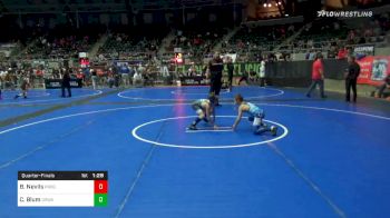 61 lbs Quarterfinal - Blake Nevils, Prodigy WC vs Carson Blum, GRWA