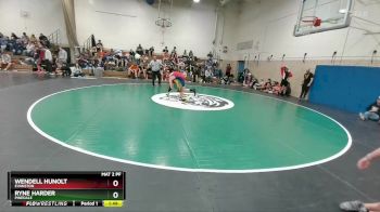 138A Quarterfinal - Ryne Harder, Pinedale vs Wendell Hunolt, Evanston