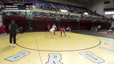 190 lbs Consi Of 4 - Azalea Hinton, Chester vs Payton Souder, Goose Creek