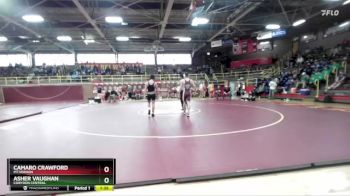 138 lbs Champ. Round 1 - Camaro Crawford, Mt.Vernon vs Asher Vaughan, Corydon Central