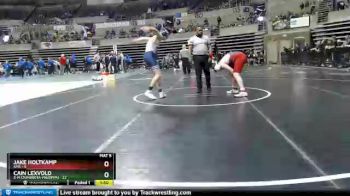 160 lbs Quarterfinals (8 Team) - Cain Lexvold, Z-M (Zumbrota-Mazeppa) vs Jake Holtkamp, KMS