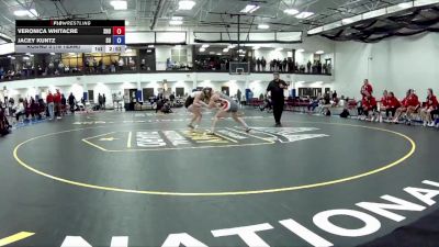 138 lbs Round 5 (16 Team) - Veronica Whitacre, Sacred Heart University vs Jacey Kuntz, Schreiner University (A)