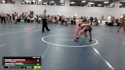 145 lbs Champ. Round 2 - Montana Connell, Branch County vs Nasser Hammouche, Beat The Streets