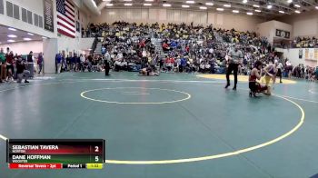 144 lbs Champ. Round 2 - Dane Hoffman, WOOSTER vs Sebastian Tavera, NORTON