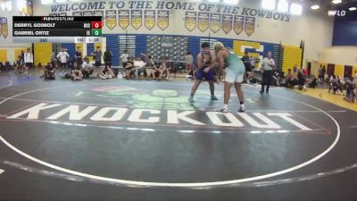 285 lbs Round 4 (8 Team) - Gabriel Ortiz, Eagle Empire vs Derryl Godbolt, Buchholz