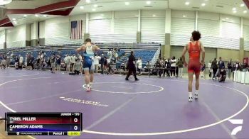 170 lbs Semifinal - Tyrel Miller, OH vs Cameron Adams, MI