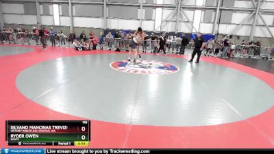 126 lbs Champ. Round 1 - Silvano Mancinas Trevizo, Victory Wrestling-Central WA vs Ryder Owen, INWTC