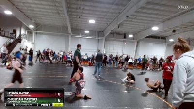 Round 3 - Peyton Roe, Rebels Wrestling Club vs Caiden Govan, Mighty Warriors Wrestling Acad