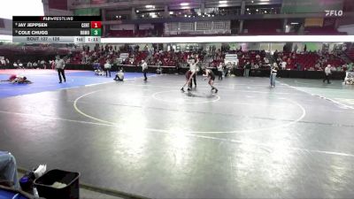 126 lbs Champ. Round 2 - Cole Chugg, Rocky Mountain vs Jay Jeppsen, Centennial
