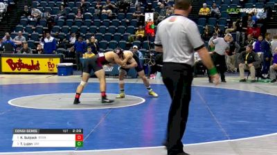 174 lbs Consolation - Keaton Subjeck, Stanford vs Taylor Lujan, Northern Iowa