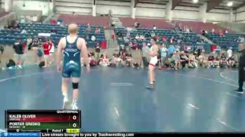 165 lbs Quarterfinals (8 Team) - Kaleb Oliver, Oregon1 vs Porter Gresko, NEVADA1