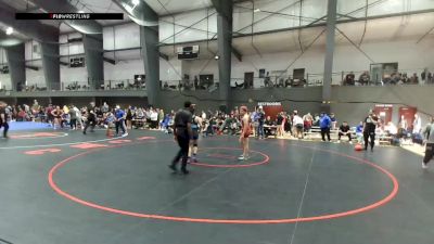 Junior Girls FS - 190 lbs Cons. Round 3 - Kaymonee Olsen, CA vs Isabella Chapa, WA