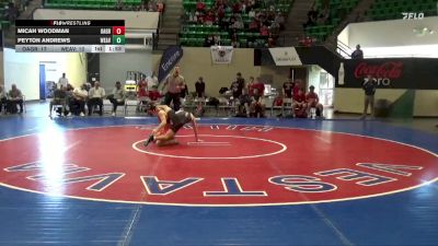 122 lbs Semifinals (16 Team) - Peyton Andrews, Weaver vs Micah Woodman, Oak Grove