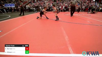 61 lbs Quarterfinal - Easton Barnes, Morris Wrestling Association vs Liam Gibson, Husky WC