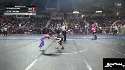 70 lbs Champ. Round 1 - Grace Payne, Spring Hill vs Rachel Peterson, Topeka Blue Thunder